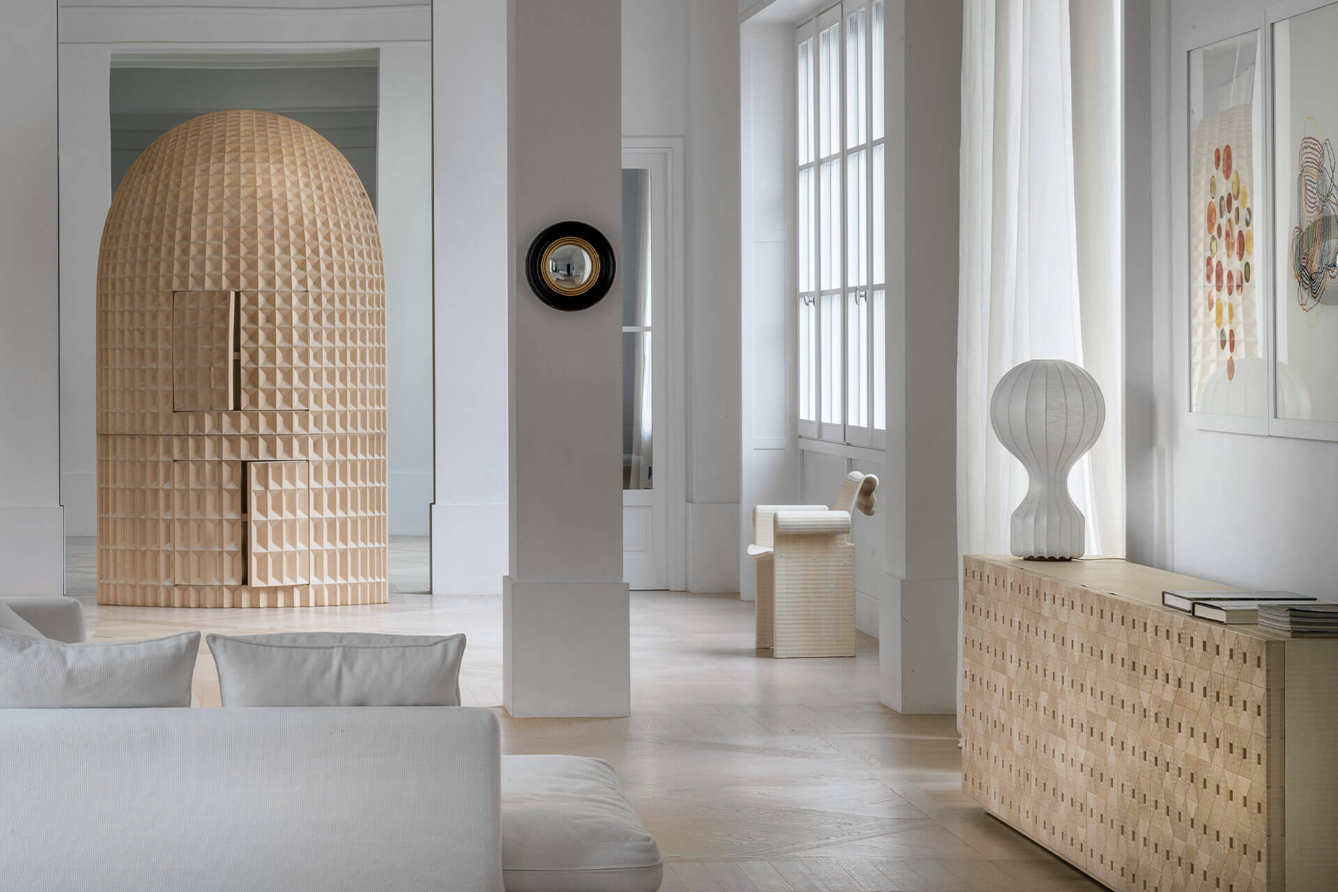 wooden furniture Giuseppe Rivadossi