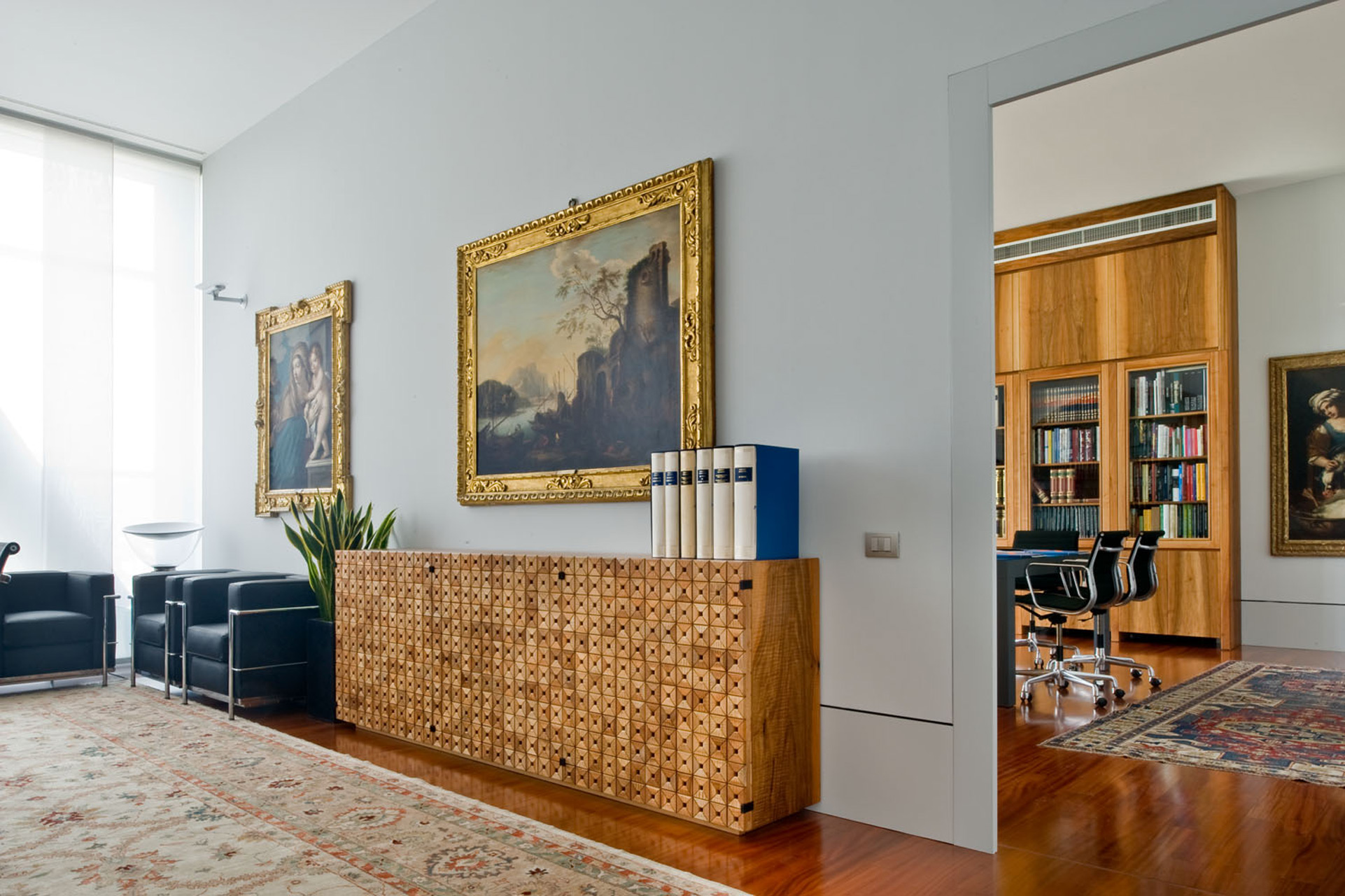 Moissac sideboard in Italian walnut