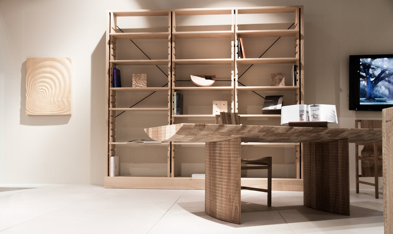 Libreria Chiaravalle (bookcase) - Salone del Mobile di Milano (Milan Furniture Fair) 2016