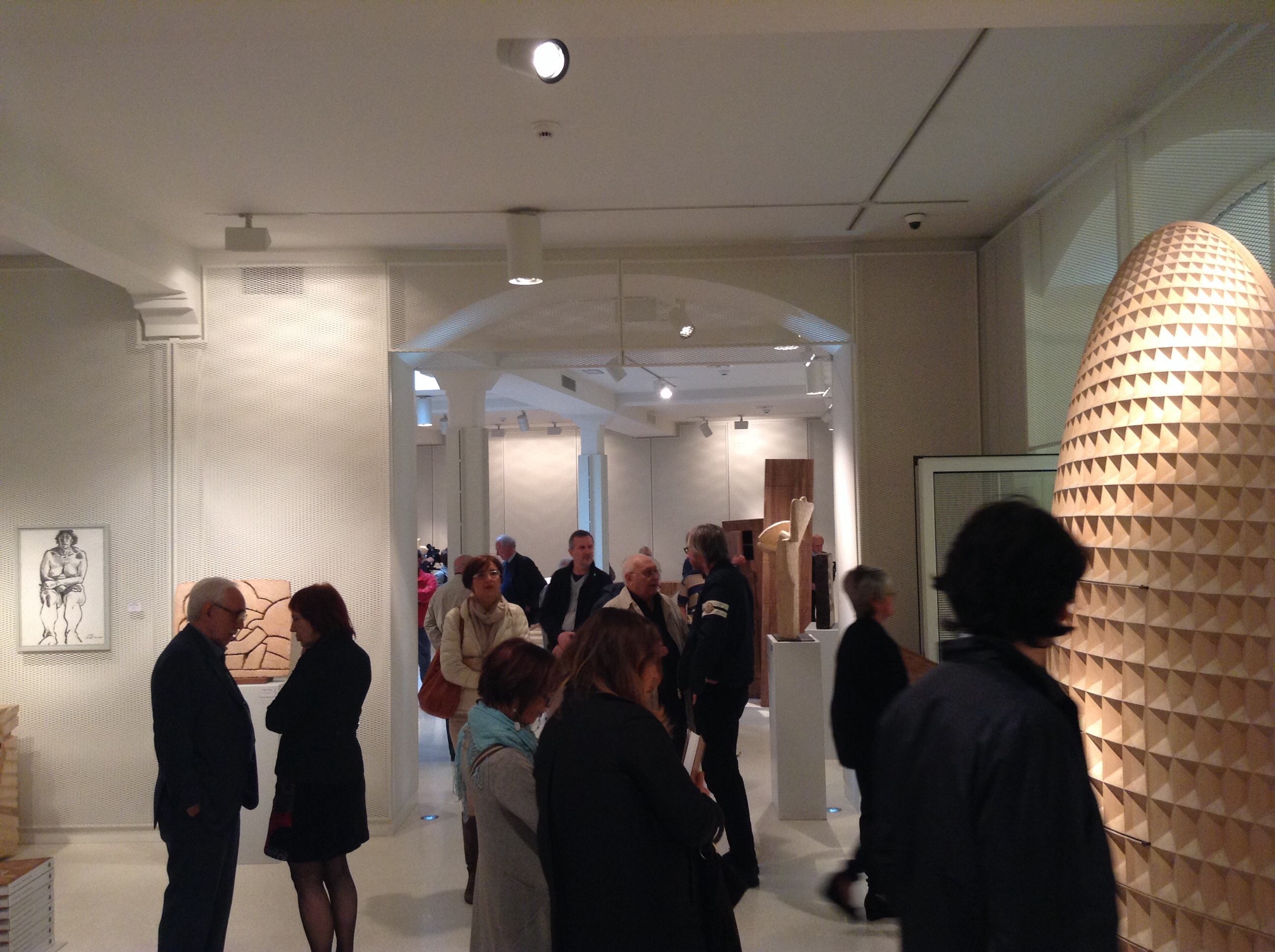 Great turnout at Agnellini Arte Moderna for the exhibition