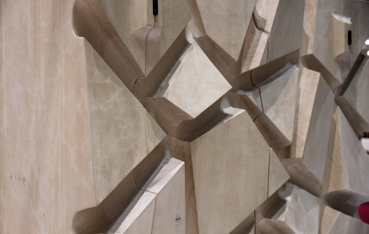 Wood furniture detail